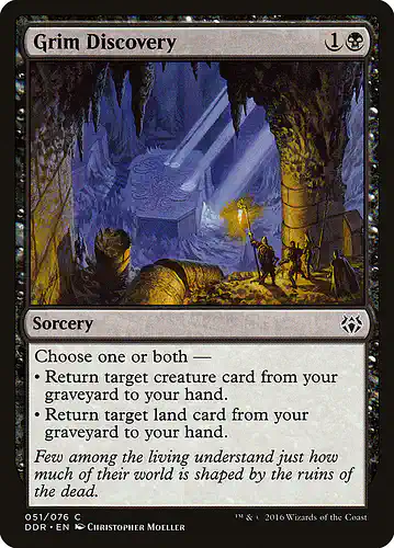 Grim Discovery - ddr Spoiler