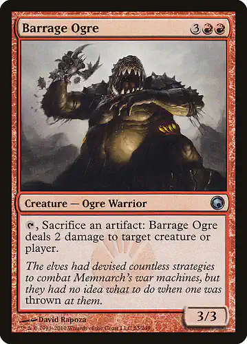 Barrage Ogre - som Spoiler