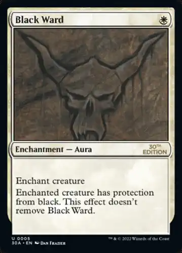 Black Ward - 30a Spoiler