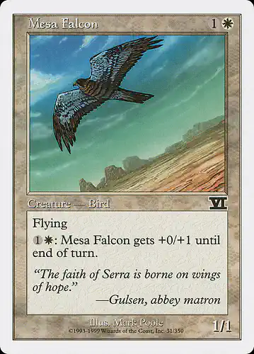 Mesa Falcon - 6ed Spoiler