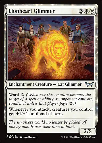 Lionheart Glimmer - dsk Spoiler