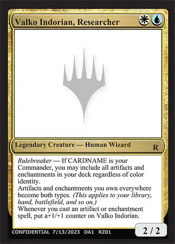 Valko Indorian, Researcher - unk Spoiler