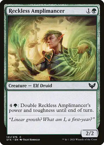 Reckless Amplimancer - stx Spoiler