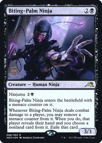 Biting-Palm Ninja - neo Spoiler