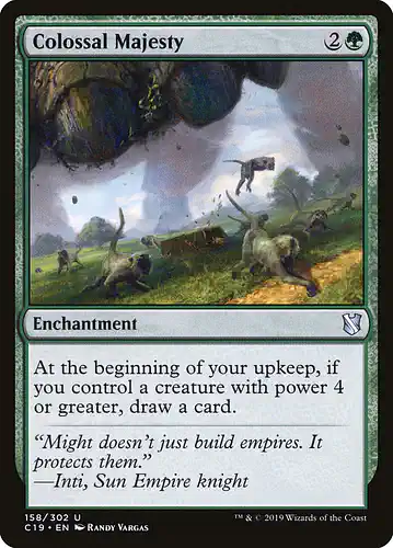 Colossal Majesty - c19 Spoiler