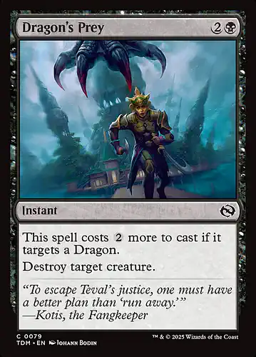 Dragon's Prey - tdm Spoiler