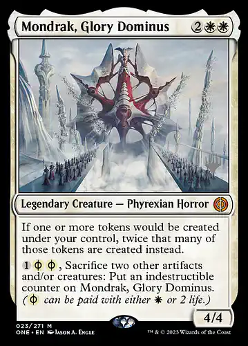 Mondrak, Glory Dominus - one Spoiler