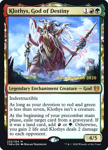 Klothys, God of Destiny - thb Spoiler