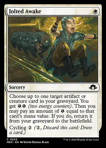 Jolted Awake - mh3 Spoiler