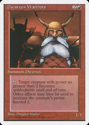 Dwarven Warriors - 4ed Spoiler