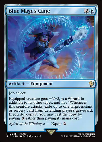 Blue Mage's Cane - fic Spoiler
