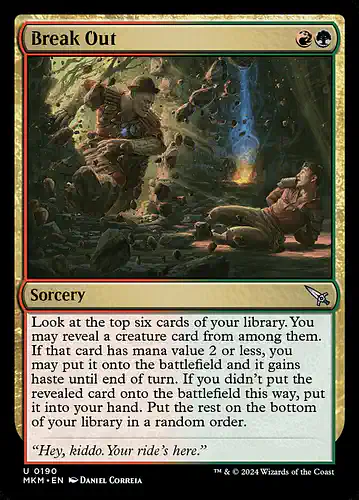 Break Out - mkm Spoiler