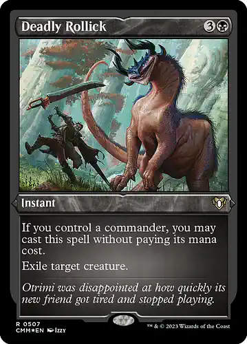 Deadly Rollick - cmm Spoiler