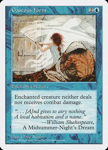 Gaseous Form - 5ed Spoiler