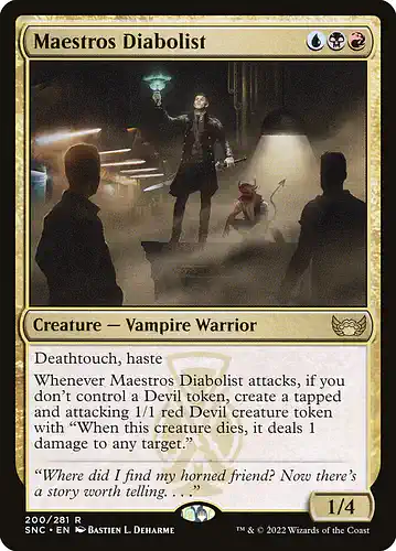 Maestros Diabolist - snc Spoiler