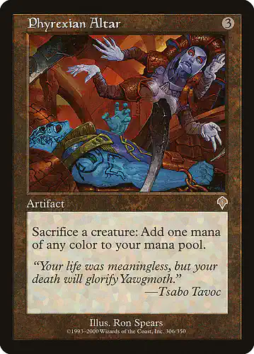 Phyrexian Altar - inv Spoiler