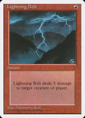 Lightning Bolt - 4ed Spoiler