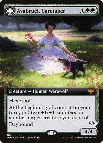 Avabruck Caretaker - vow Spoiler