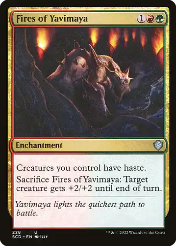Fires of Yavimaya - scd Spoiler