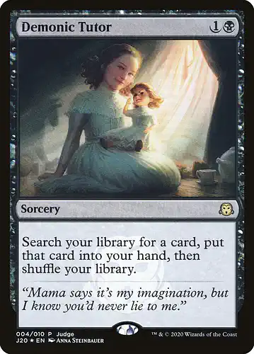 Demonic Tutor - j20 Spoiler