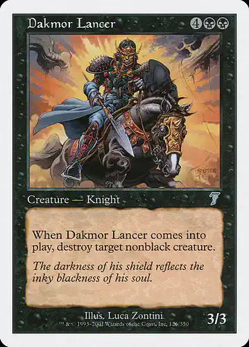 Dakmor Lancer - 7ed Spoiler