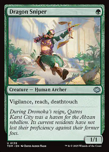 Dragon Sniper - tdm Spoiler