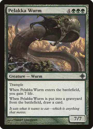 Pelakka Wurm - roe Spoiler