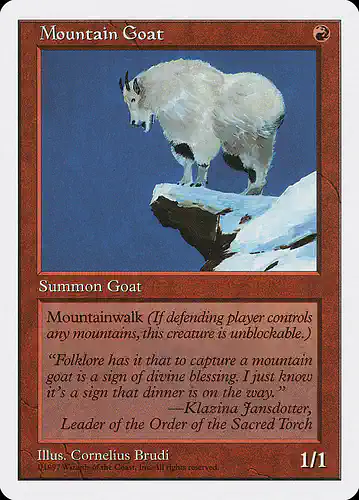 Mountain Goat - 5ed Spoiler
