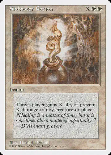Alabaster Potion - itp Spoiler