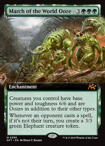 March of the World Ooze - dft Spoiler