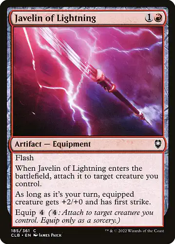 Javelin of Lightning - clb Spoiler