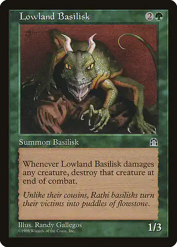 Lowland Basilisk - sth Spoiler