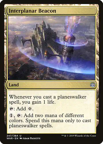Interplanar Beacon - war Spoiler