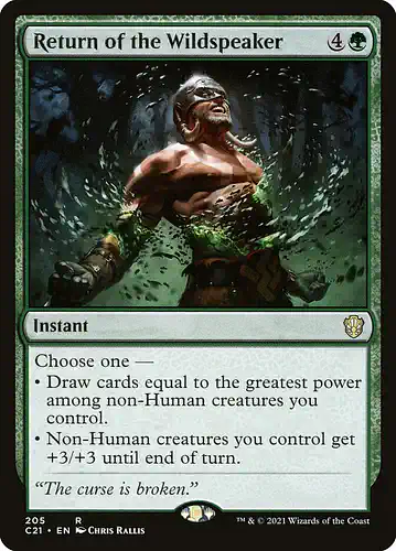Return of the Wildspeaker - c21 Spoiler