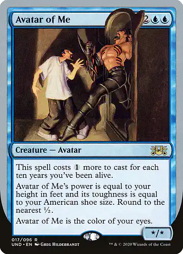 Avatar of Me - und Spoiler