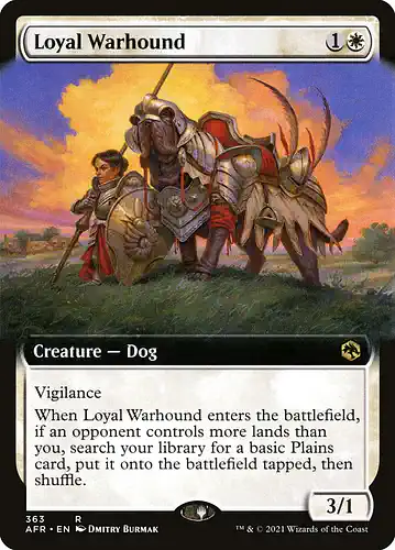 Loyal Warhound - afr Spoiler