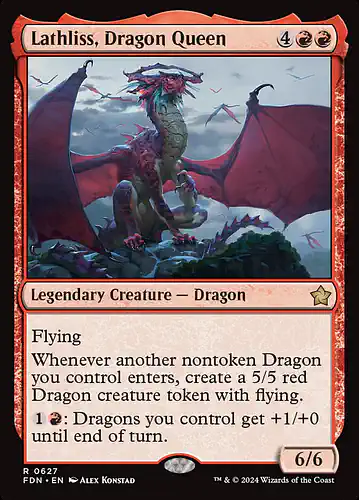 Lathliss, Dragon Queen - fdn Spoiler