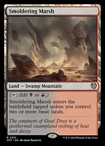 Smoldering Marsh - otc Spoiler