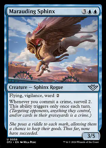 Marauding Sphinx - otj Spoiler
