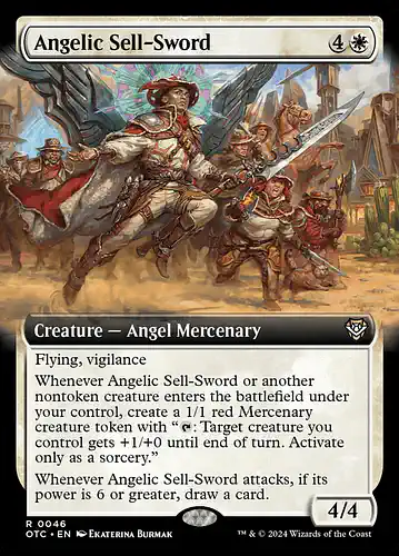 Angelic Sell-Sword - otc Spoiler