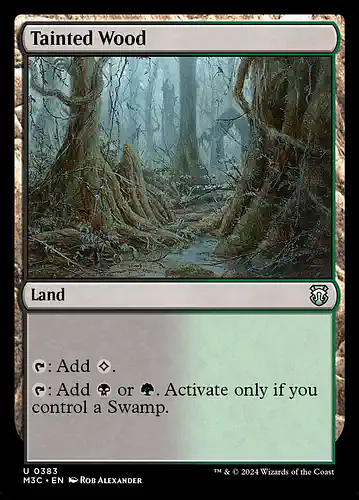 Tainted Wood - m3c Spoiler