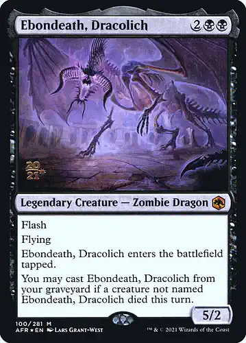 Ebondeath, Dracolich - afr Spoiler