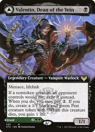 Valentin, Dean of the Vein - stx Spoiler