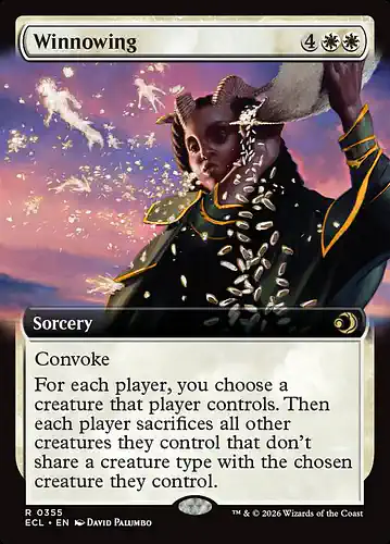 Winnowing - ecl Spoiler