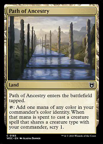 Path of Ancestry - woc Spoiler