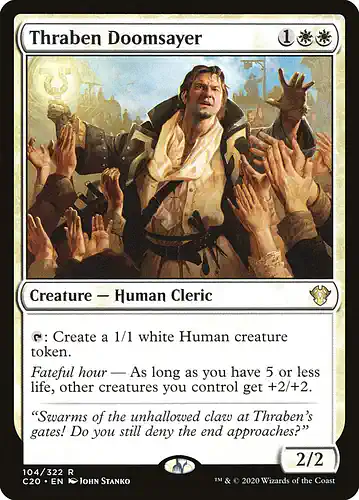 Thraben Doomsayer - c20 Spoiler