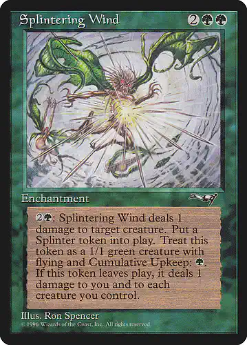 Splintering Wind - all Spoiler