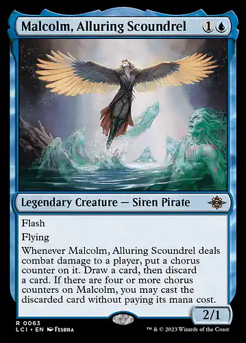 Malcolm, Alluring Scoundrel - lci Spoiler