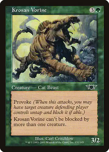 Krosan Vorine - lgn Spoiler