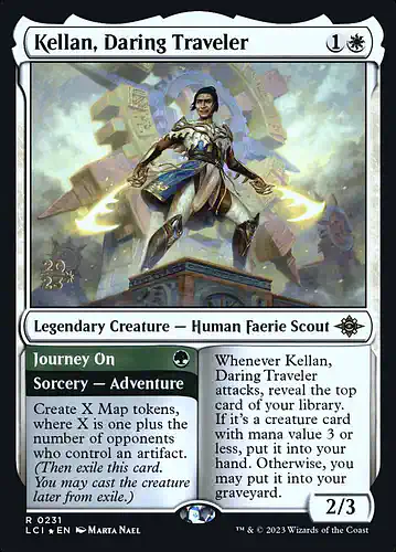 Kellan, Daring Traveler - lci Spoiler
